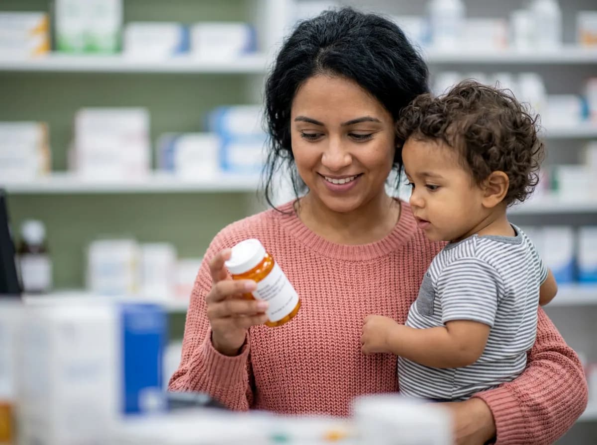 Pharmacist administering a vaccine